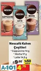 NESCAFE KAHVE ÇEŞİTLERİ 14 G/17 G/14,5 G